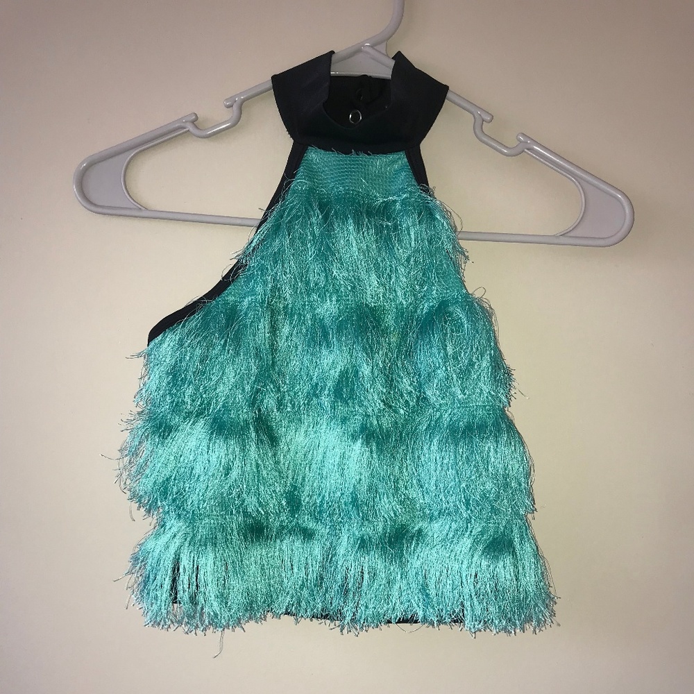 Balera fringe dance top